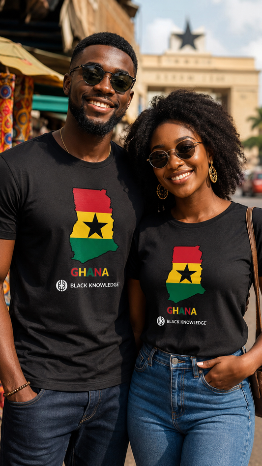 Black Knowledge Ghana Unisex  t-shirt
