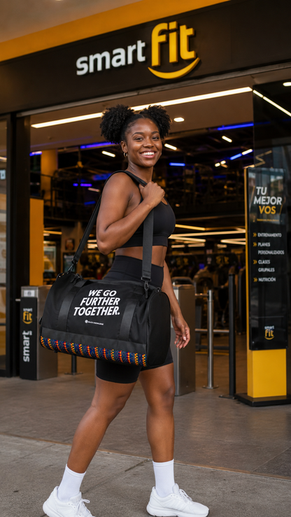 We Go Further Together Gym Bag