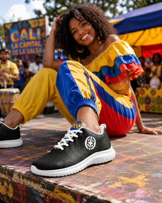 Black Knowledge Athletic Shoes