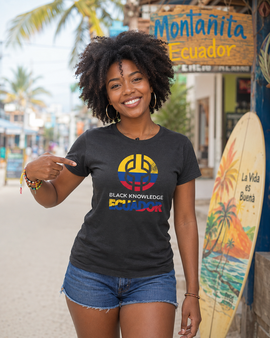 Ecuador Black Knowledge Tee