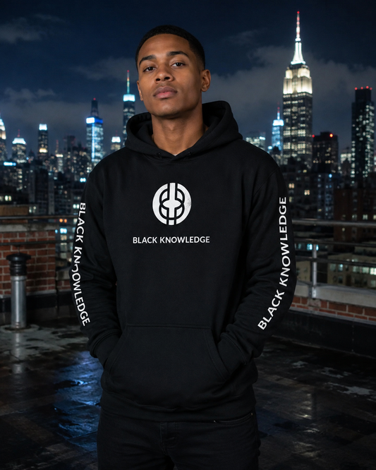 Black Knowledge Hoodie