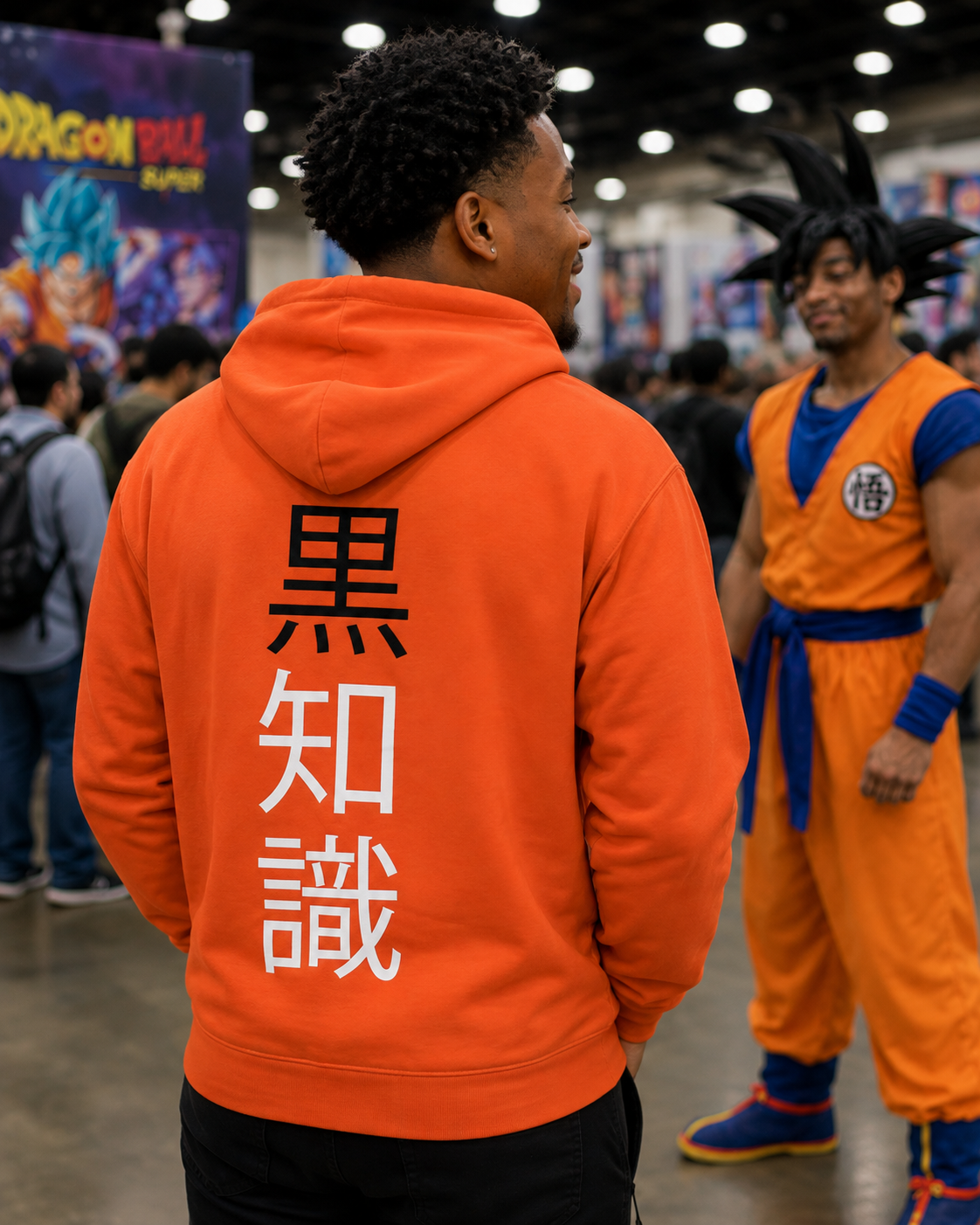 Black Knowledge Kanji Hoodie