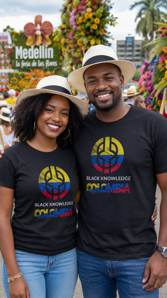 Colombia Black Knowledge Tee