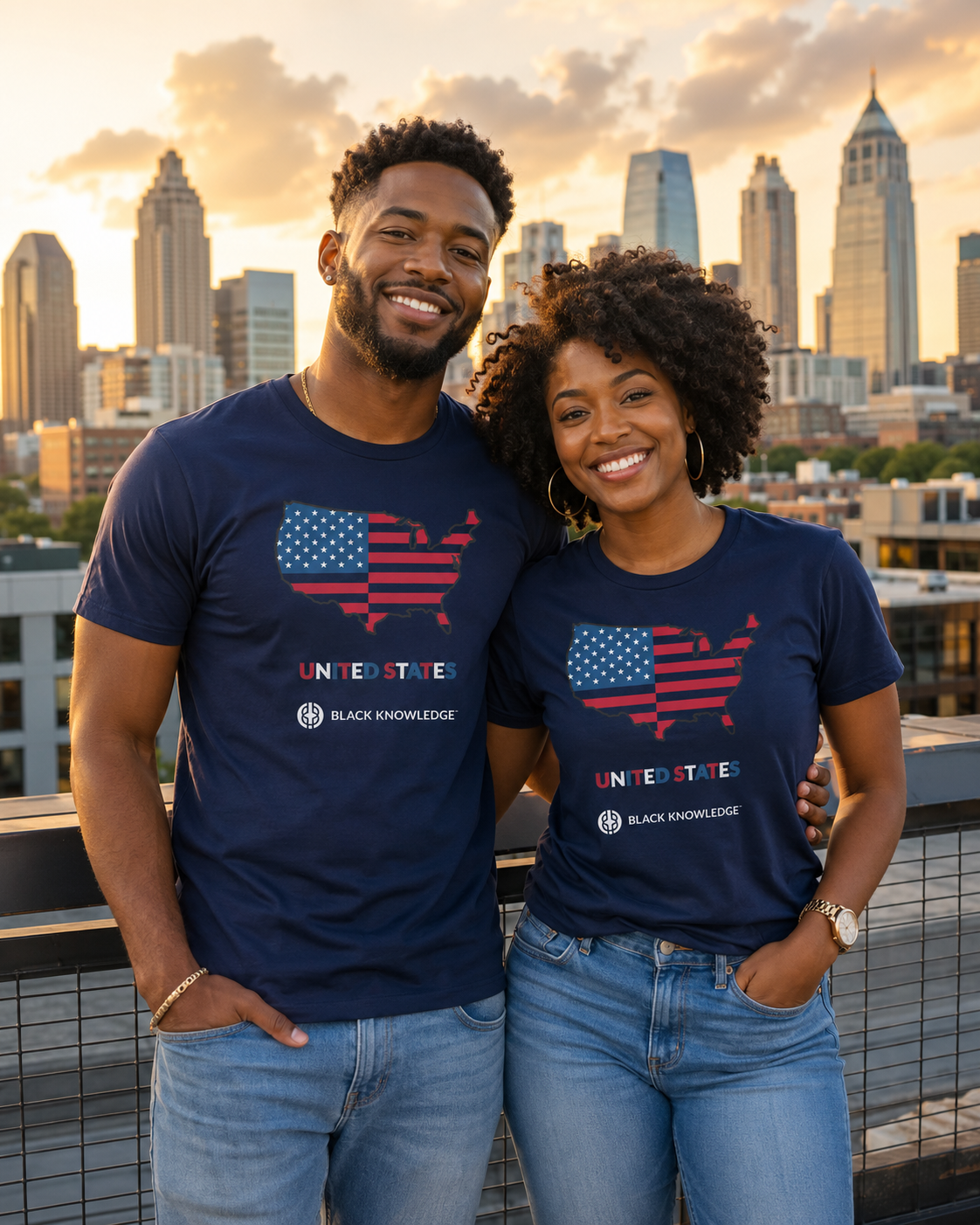 Black Knowledge United States Unisex  t-shirt