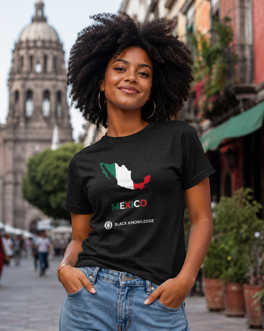 Black Knowledge Mexico Unisex t-shirt