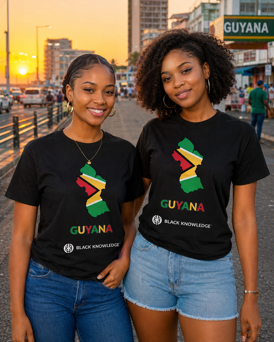 Black Knowledge Guyana Unisex t-shirt