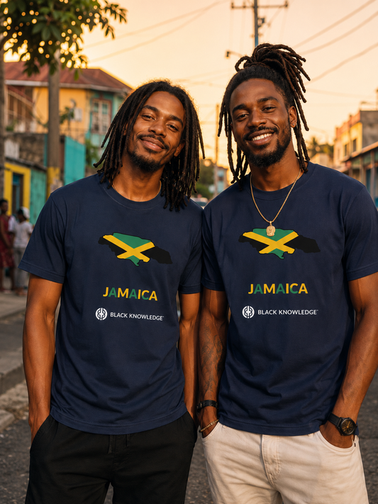 Black Knowledge Jamaica Unisex  t-shirt