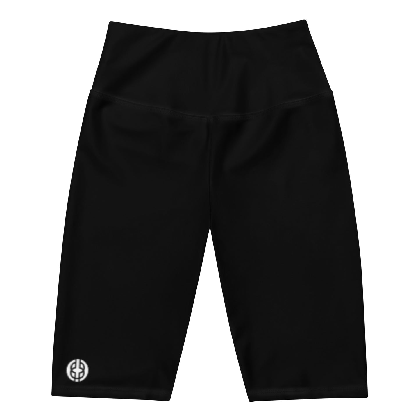 Black BK Logo Biker Shorts