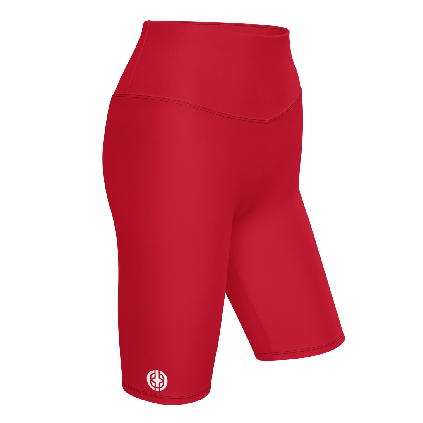 Red Biker BK Logo Shorts