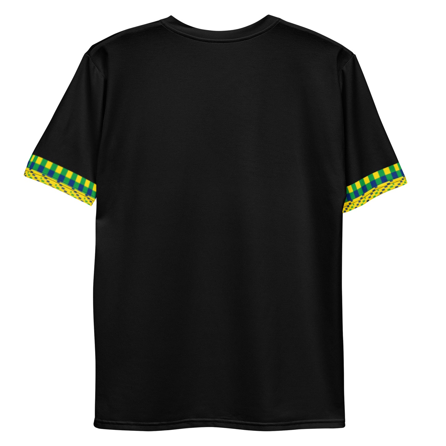 Black Knowledge African Pattern Logo Tee