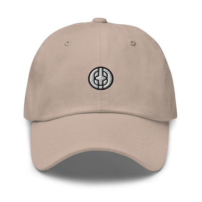 Women's Black Knowledge Symbol Dad Hat