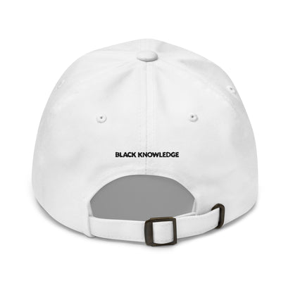 Women's Black Knowledge Symbol Dad Hat