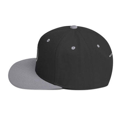 Black Knowledge Symbol Dark Colored Snapback Hat