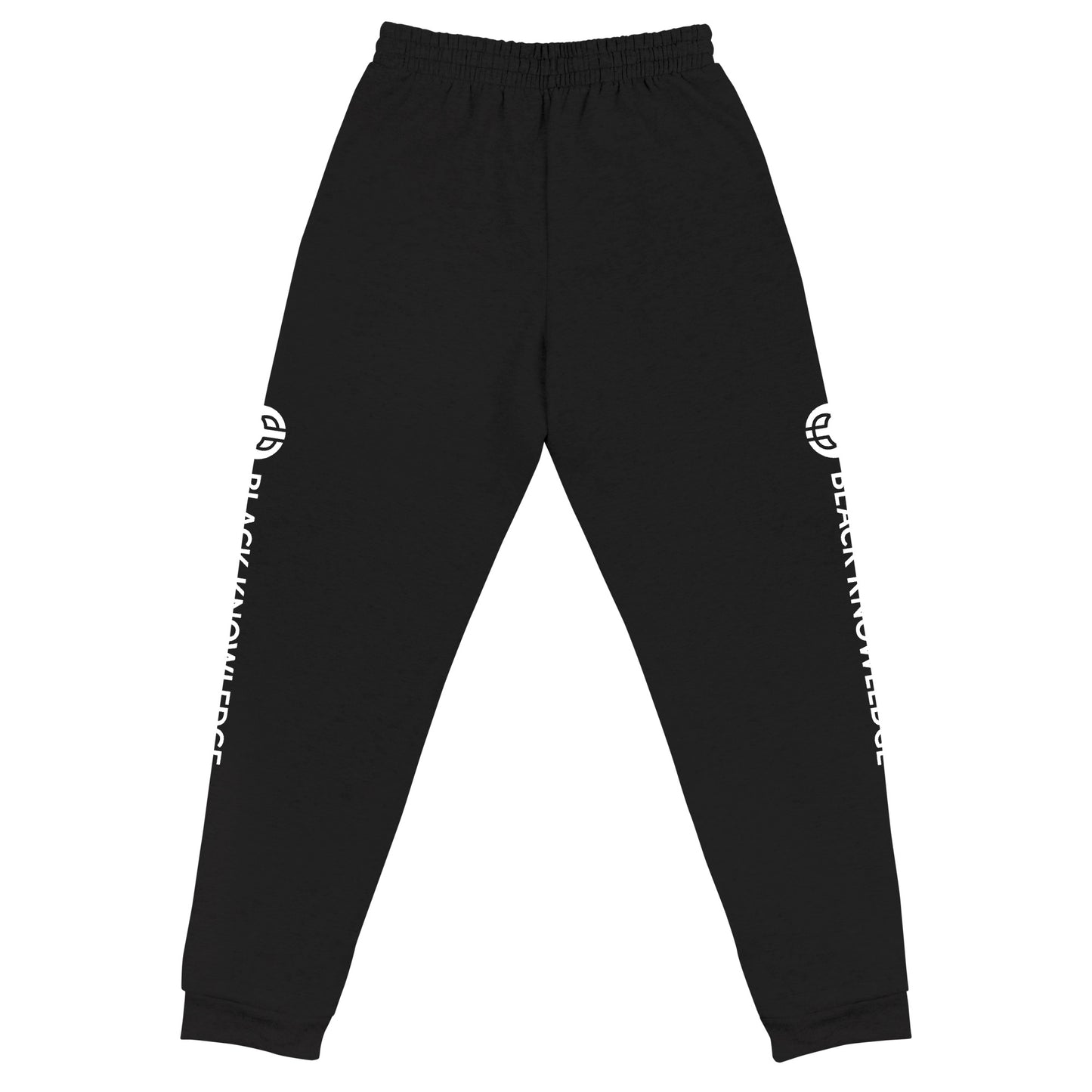 Black Knowledge Logo Joggers