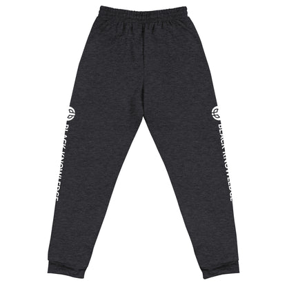 Black Knowledge Logo Joggers