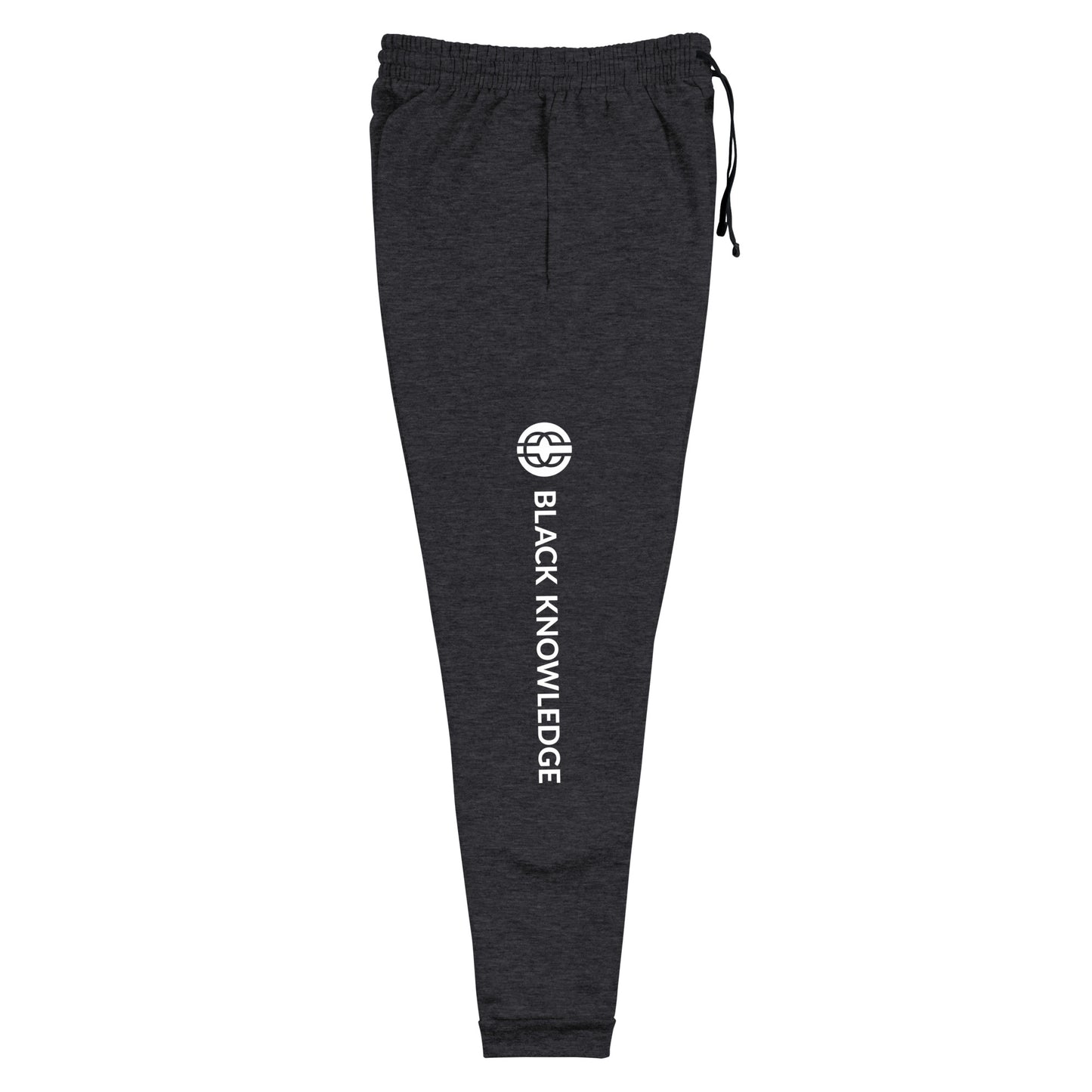 Black Knowledge Logo Joggers