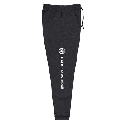 Black Knowledge Logo Joggers