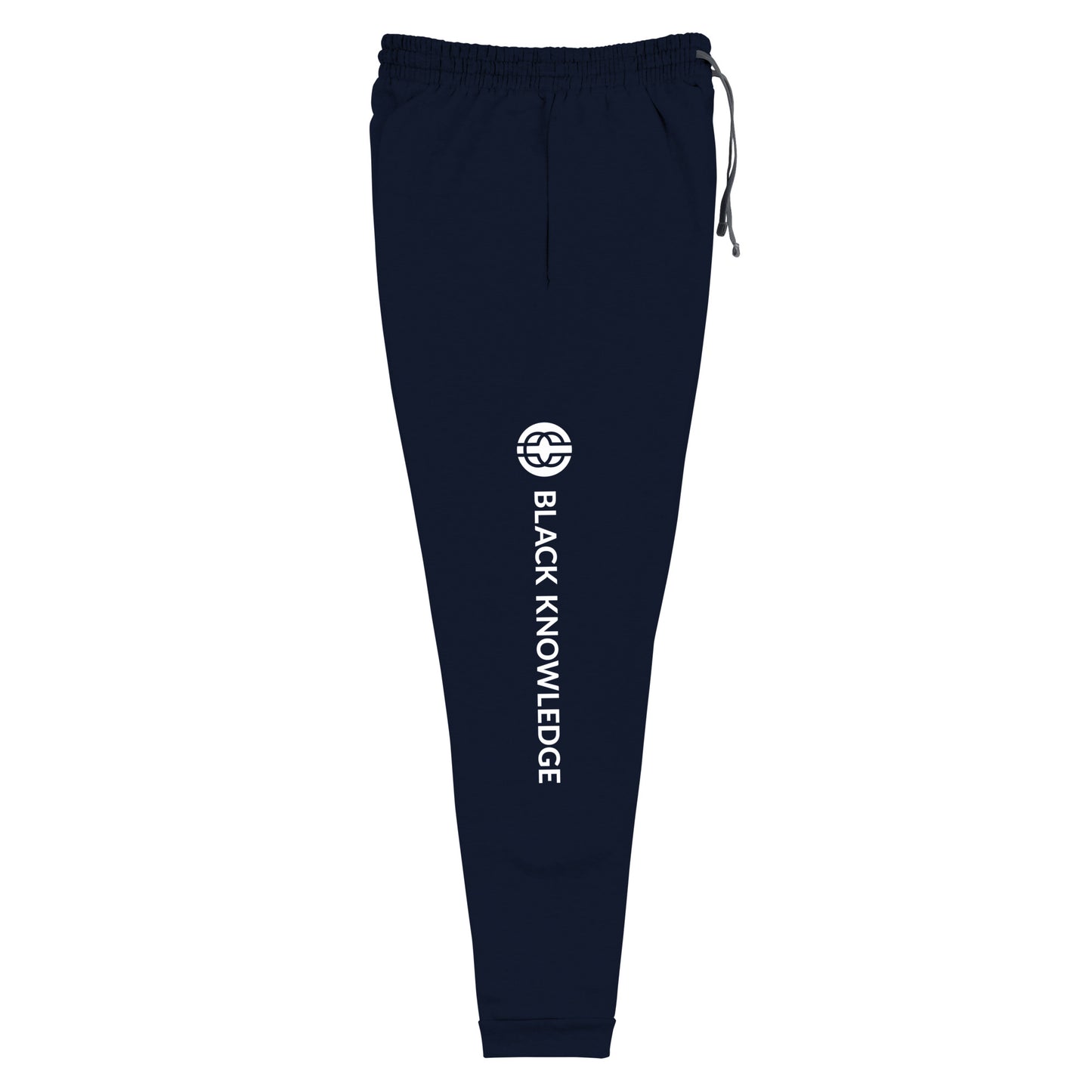 Black Knowledge Logo Joggers