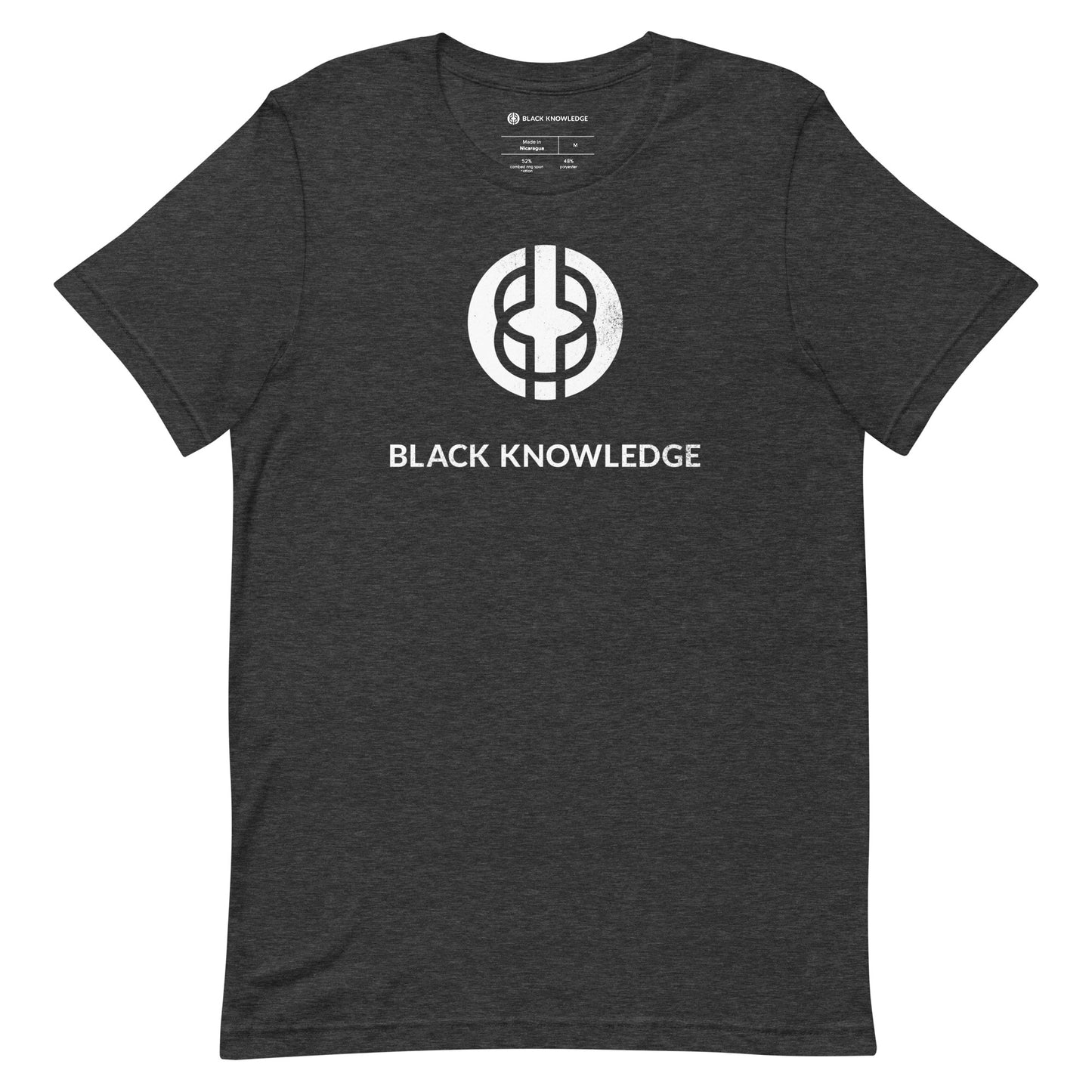 Black Knowledge Logo Tee