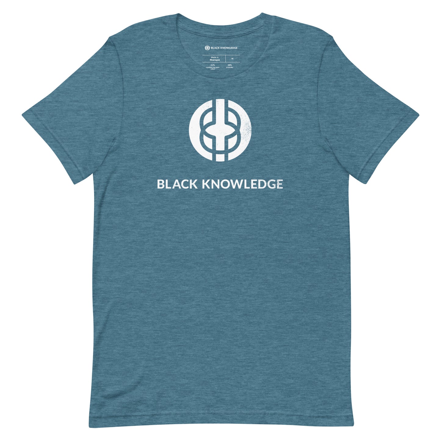 Black Knowledge Logo Tee