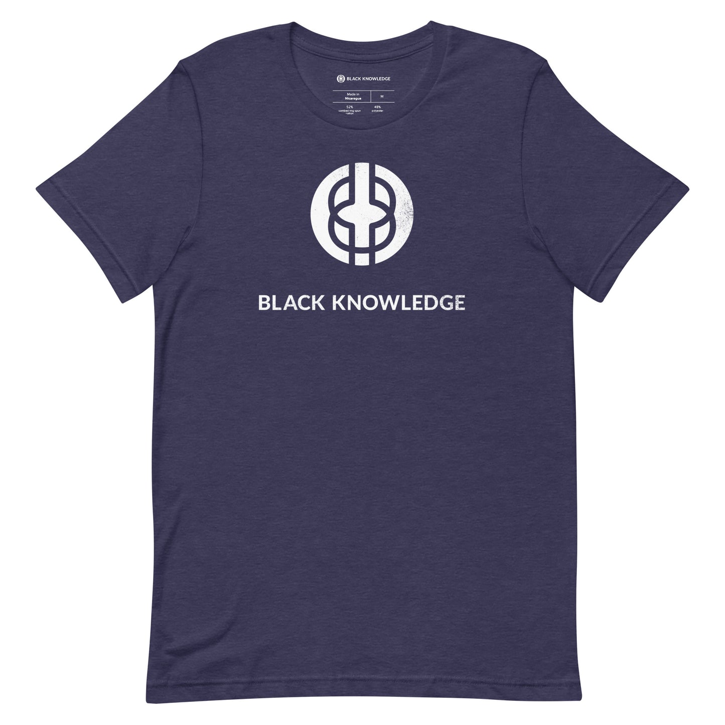 Black Knowledge Logo Tee