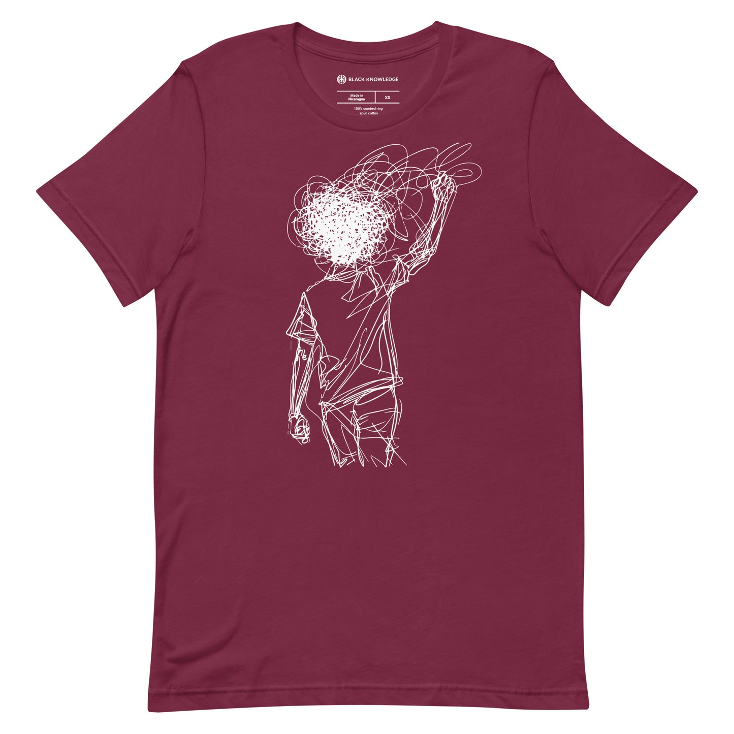 Black Power Scribble T-Shirt