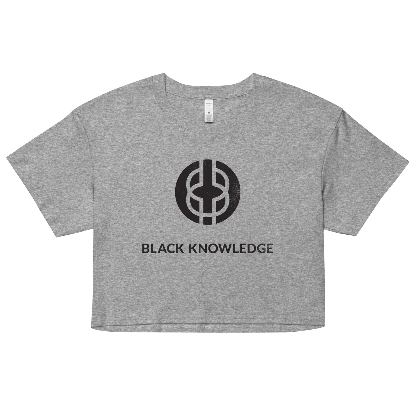 Black Knowledge Women’s Crop Top