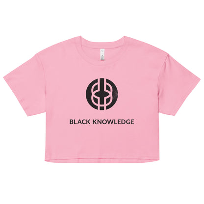 Black Knowledge Women’s Crop Top