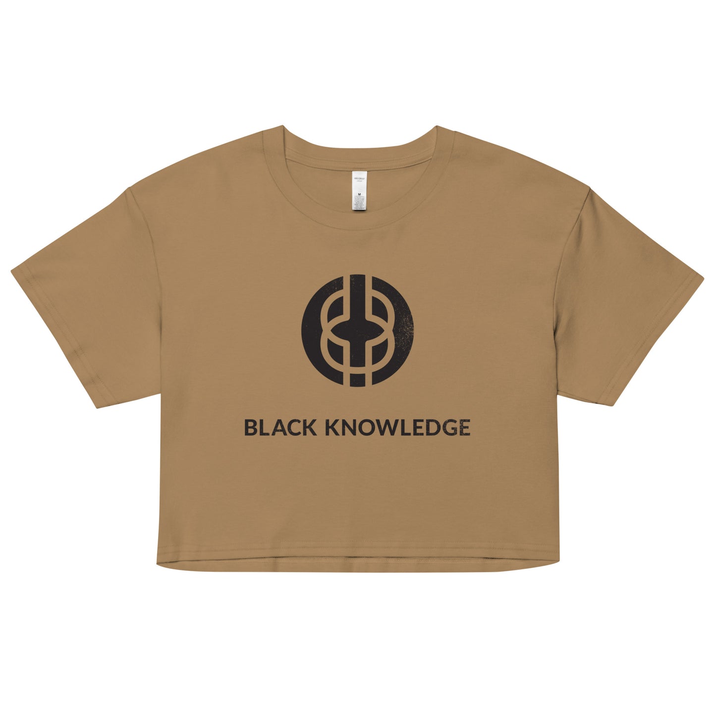 Black Knowledge Women’s Crop Top