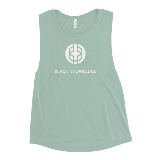 Black Knowlege Women’s Muscle Tank